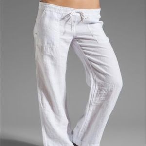 Michael Stars White Linen pants